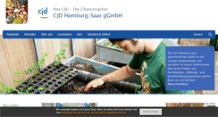 Desktop Screenshot of cjd-homburg.de